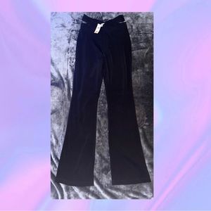 Tilly’s West of Melrose Black Cut-Out Waist Pants Size XS